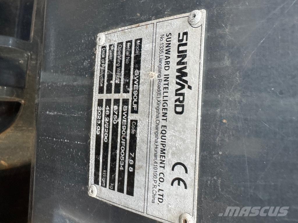 Sunward SWE90UF Midigrävmaskiner 7t - 12t