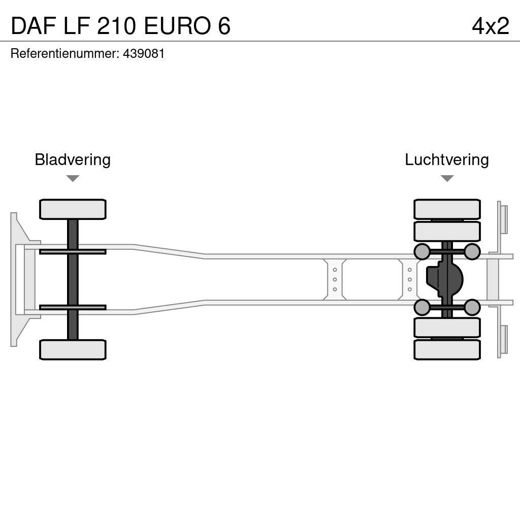 DAF LF 210 EURO 6 Skåpbilar