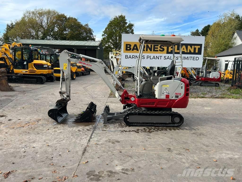 Takeuchi TB 216 Minigrävare < 7t