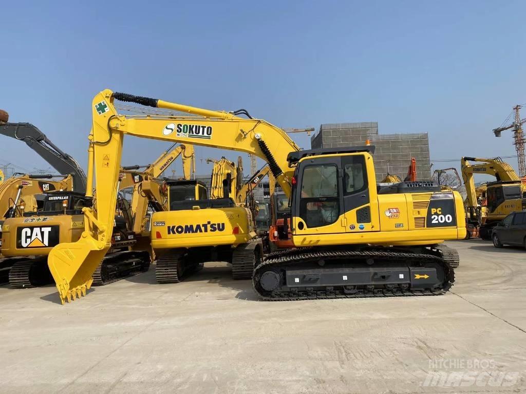 Komatsu pc200-8 Bandgrävare