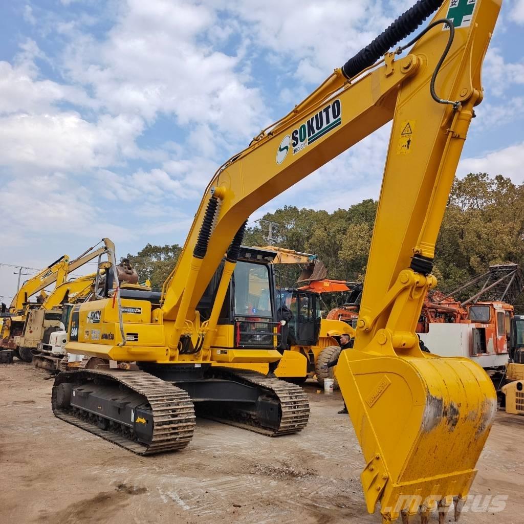 Komatsu PC 200-8 Bandgrävare