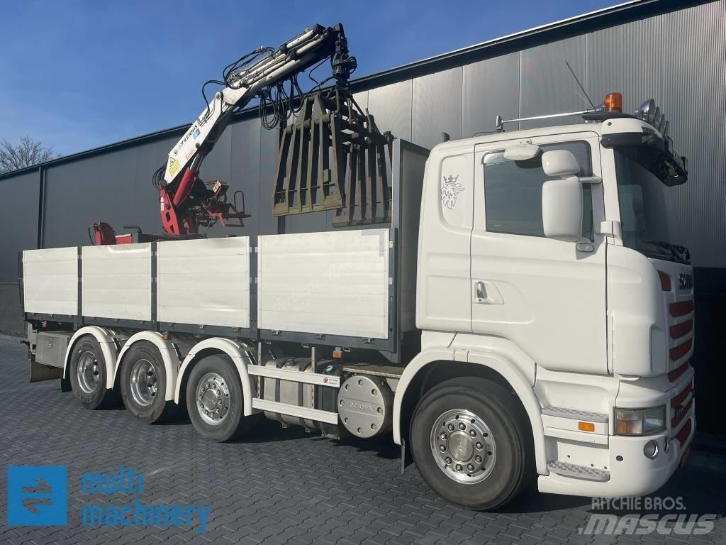 Scania R500 V8 Flakbilar