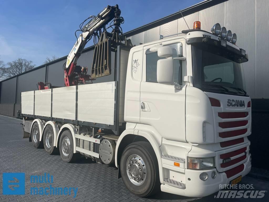 Scania R500 V8 Flakbilar