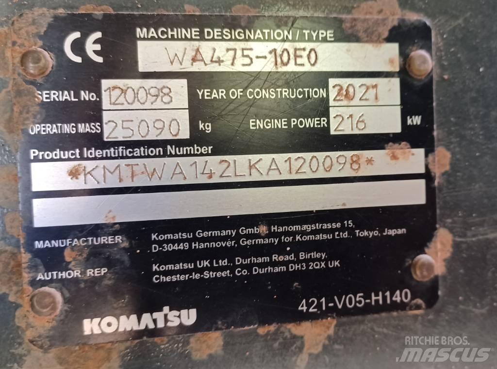 Komatsu WA 475-10E0 Hjullastare