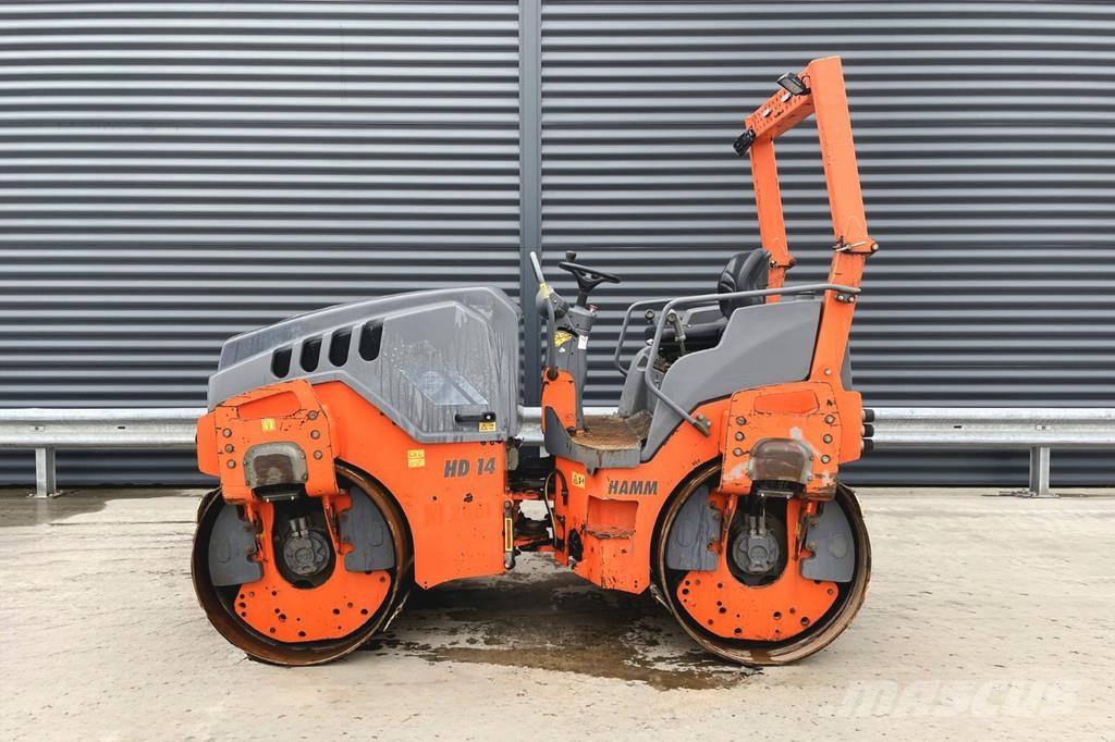 Hamm HD 14 VV Tvåvalsvältar