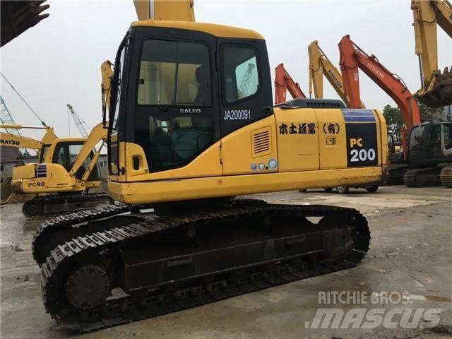 Komatsu pc200-7 Bandgrävare