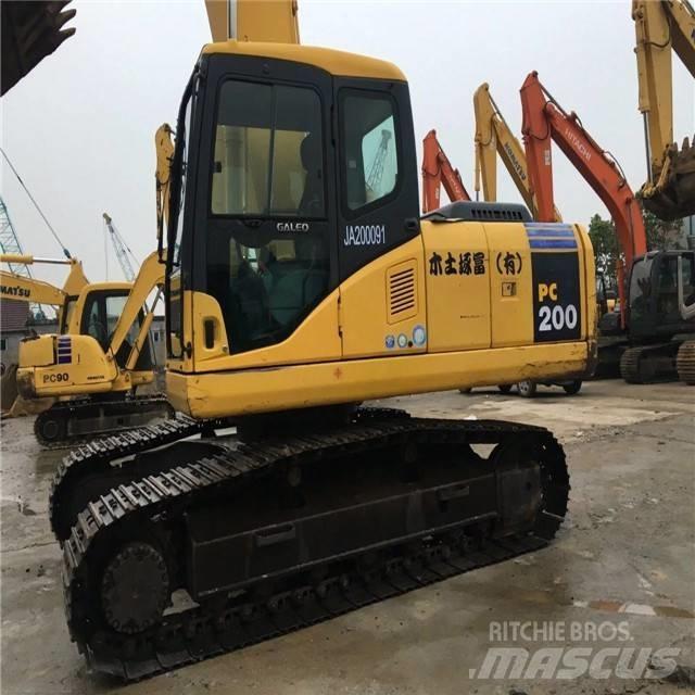 Komatsu pc200-7 Bandgrävare