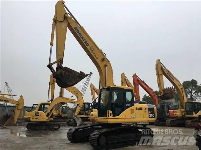 Komatsu pc200-7 Bandgrävare