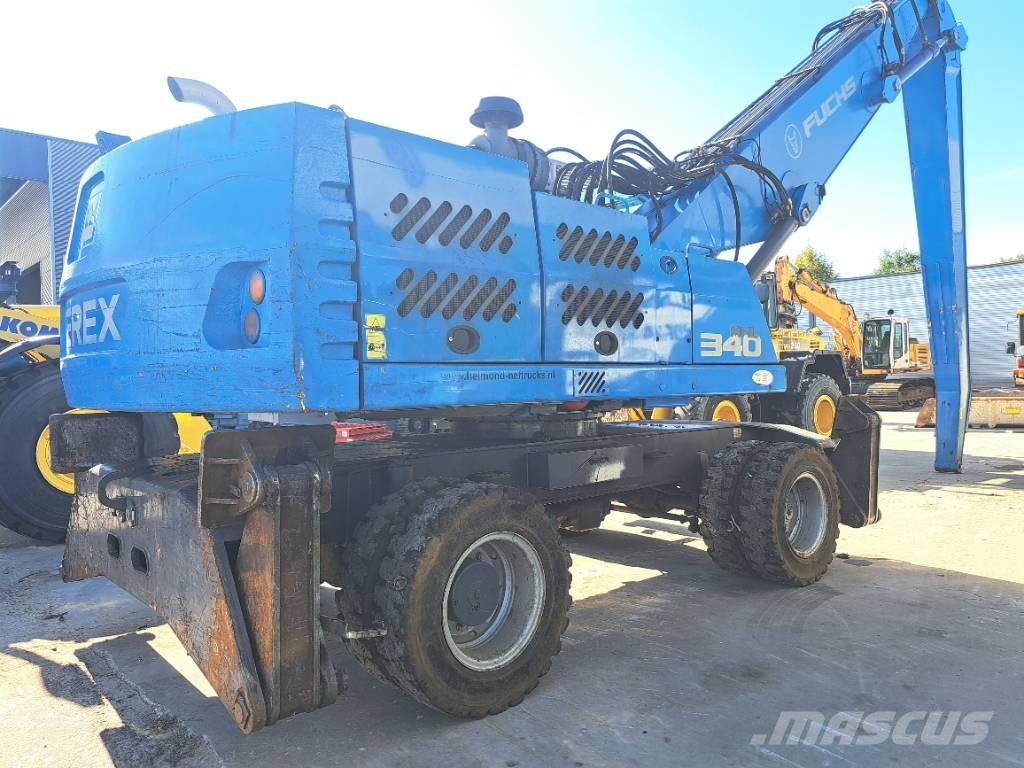 Fuchs MHL340D Avfalls / industri hantering