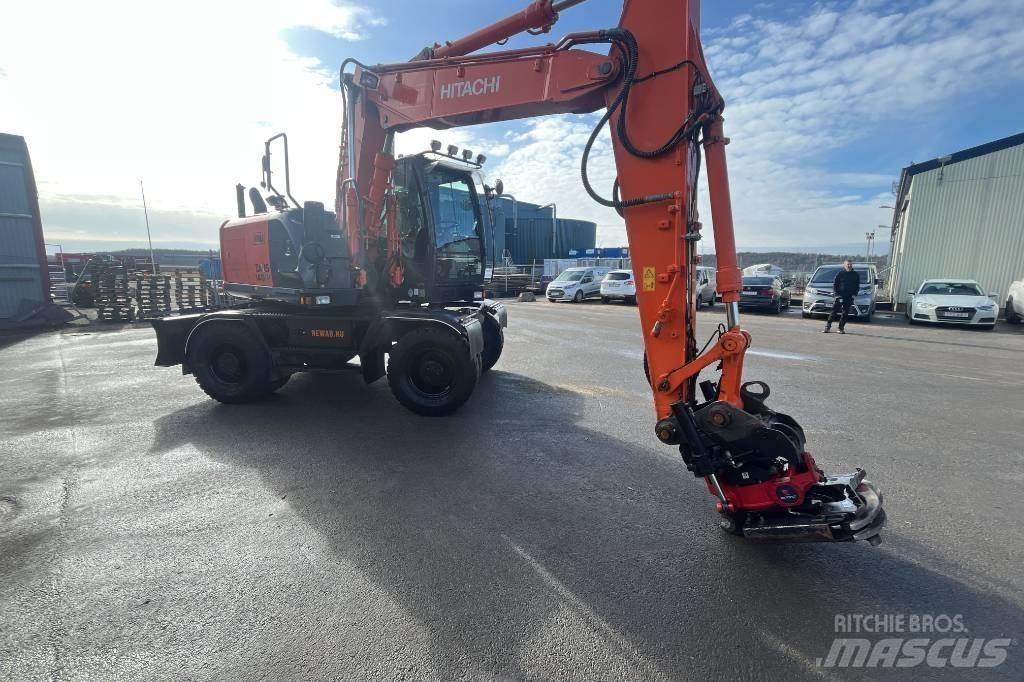 Hitachi ZX 140 W-5B Hjulgrävare