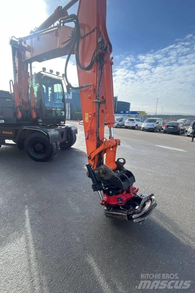 Hitachi ZX 140 W-5B Hjulgrävare