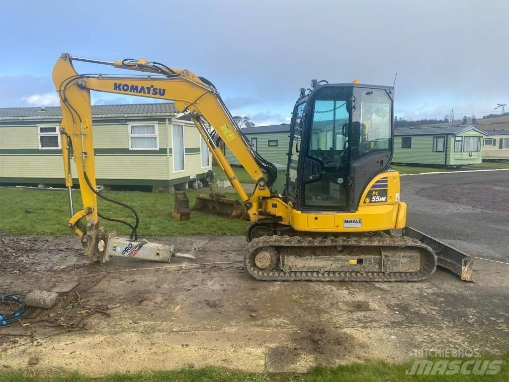 Komatsu PC 55 MR Minigrävare < 7t