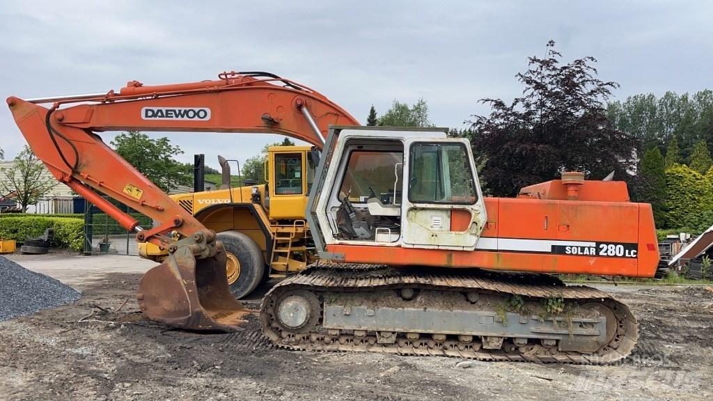 Daewoo Solar 280 LC Bandgrävare