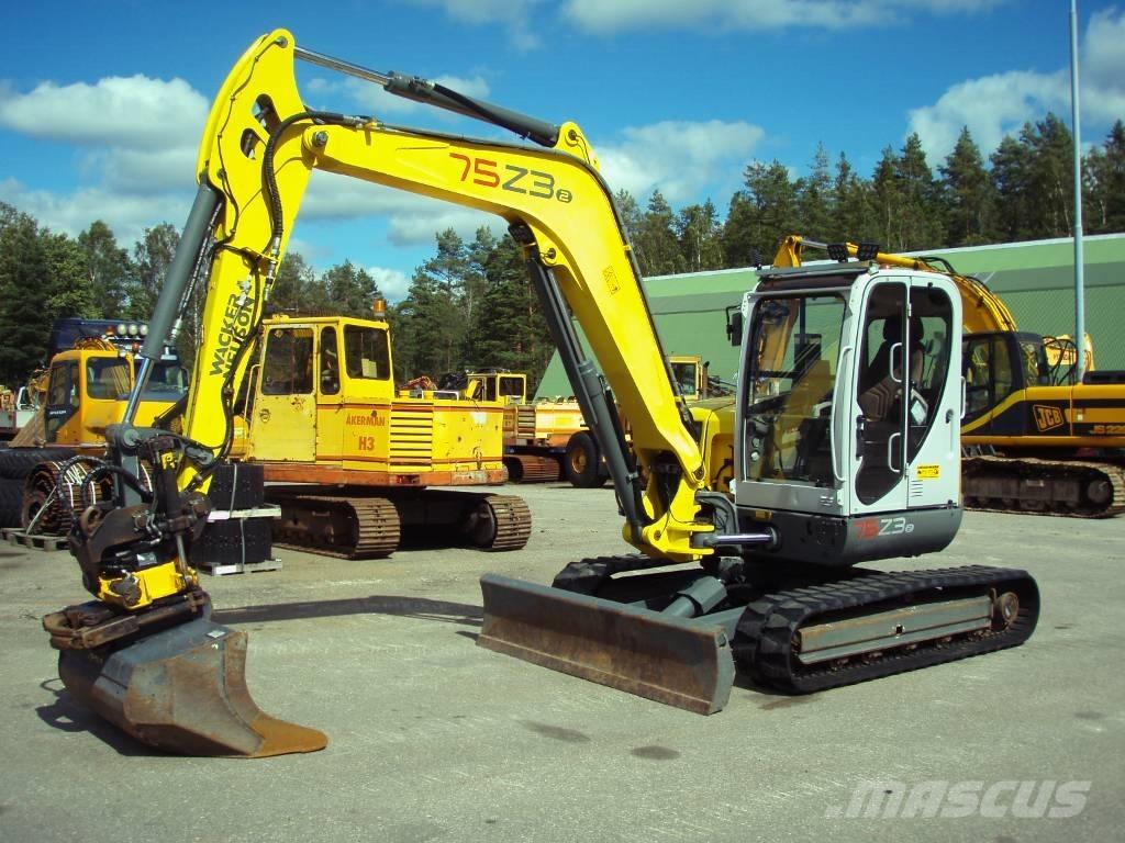 Wacker Neuson 75 Z3 Midigrävmaskiner 7t - 12t