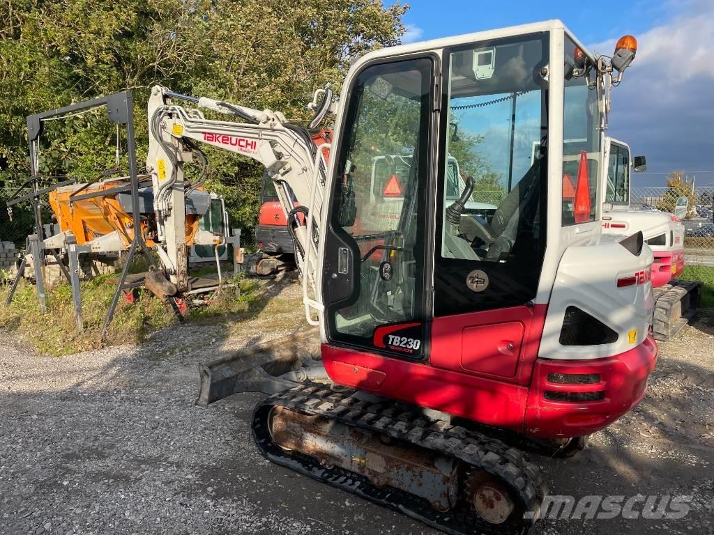 Takeuchi TB 230 Minigrävare < 7t