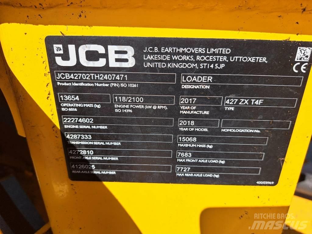 JCB 427 ZX Hjullastare