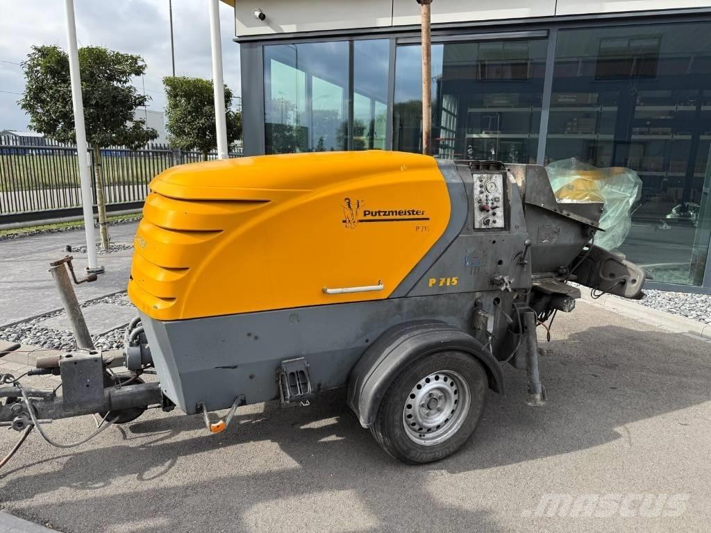 Putzmeister P 715 TD Lastbilar med betongpump