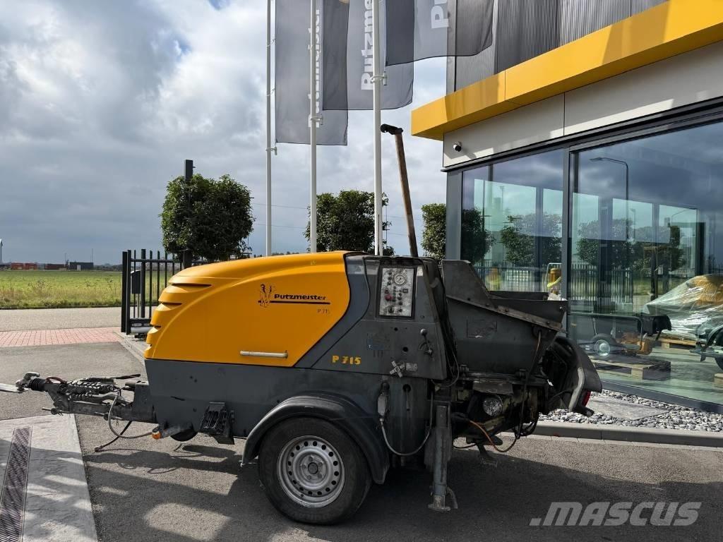 Putzmeister P 715 TD Lastbilar med betongpump