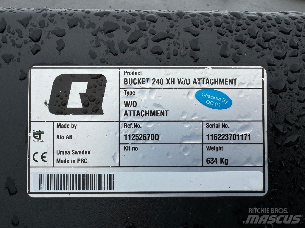 Quicke 240 XH M+ Lastarredskap