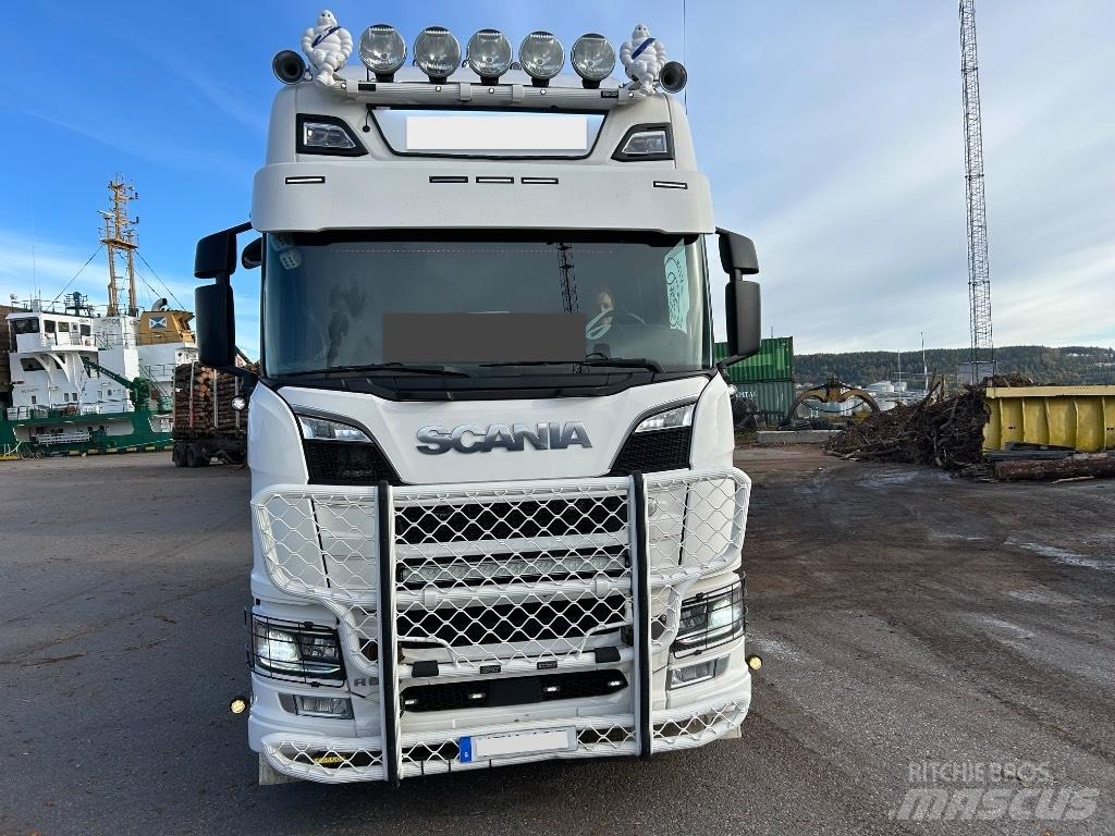 Scania R 650 Timmerbilar
