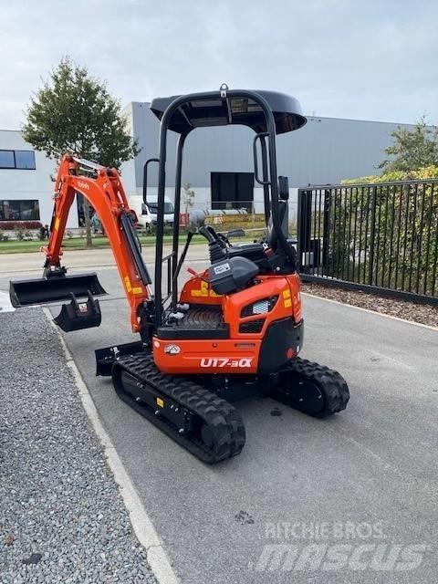 Kubota U 17-3 Minigrävare < 7t
