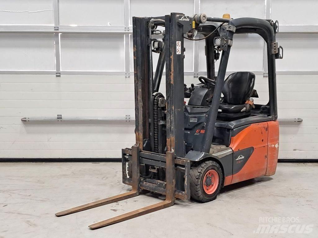 Linde E16C-03 Elmotviktstruckar