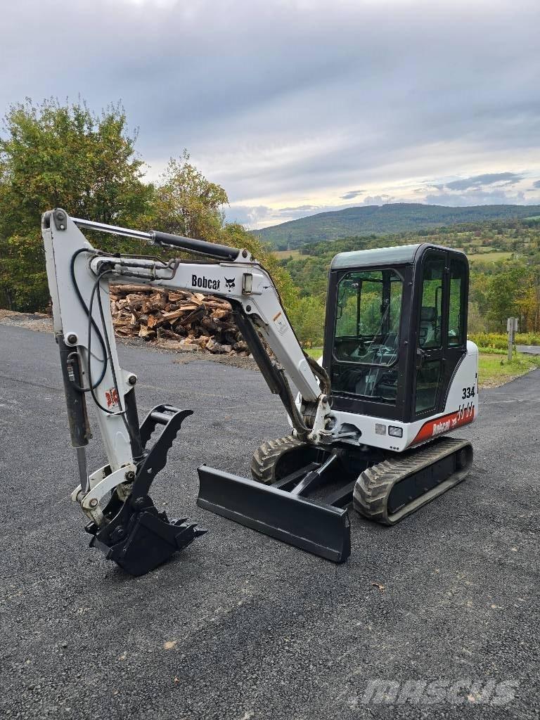 Bobcat 334G Minigrävare < 7t