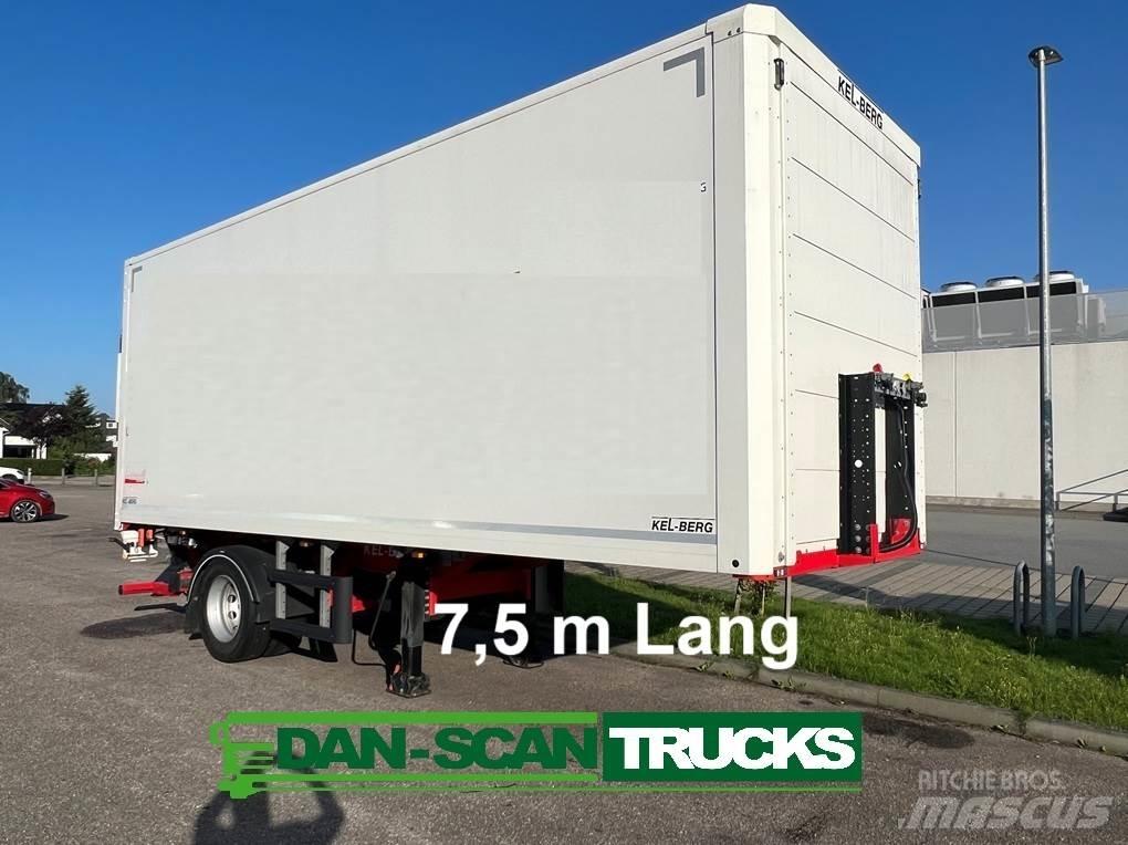 Kel-Berg 7,5m Skåptrailer