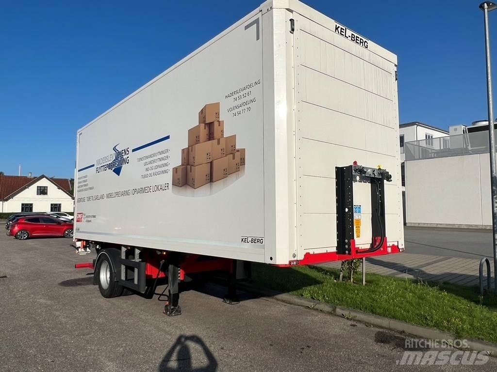Kel-Berg 7,5m Skåptrailer