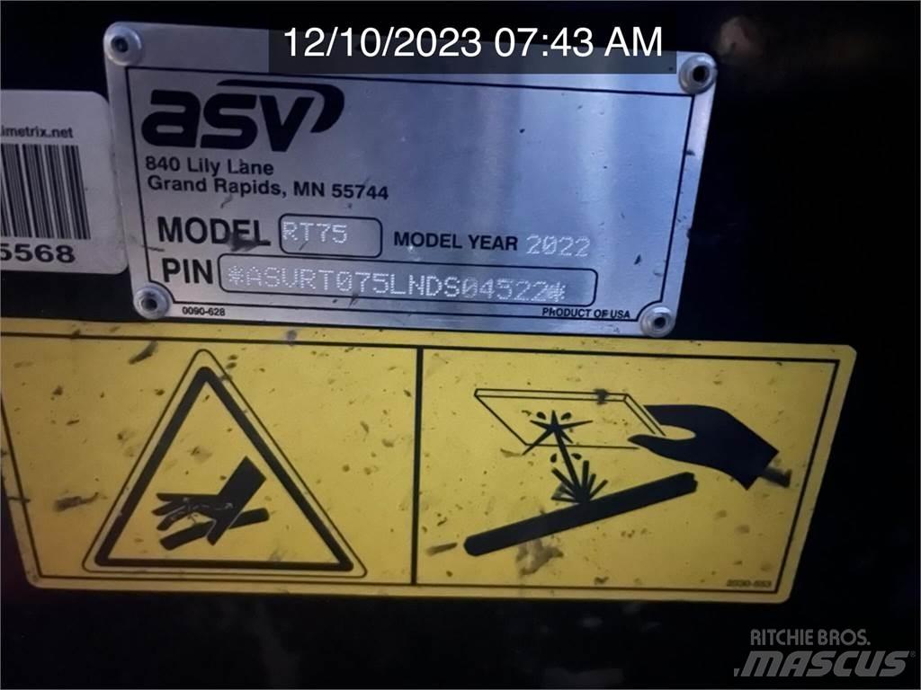 ASV POSI-TRACK RT75 Kompaktlastare
