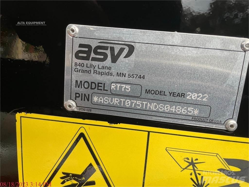 ASV POSI-TRACK RT75 Kompaktlastare