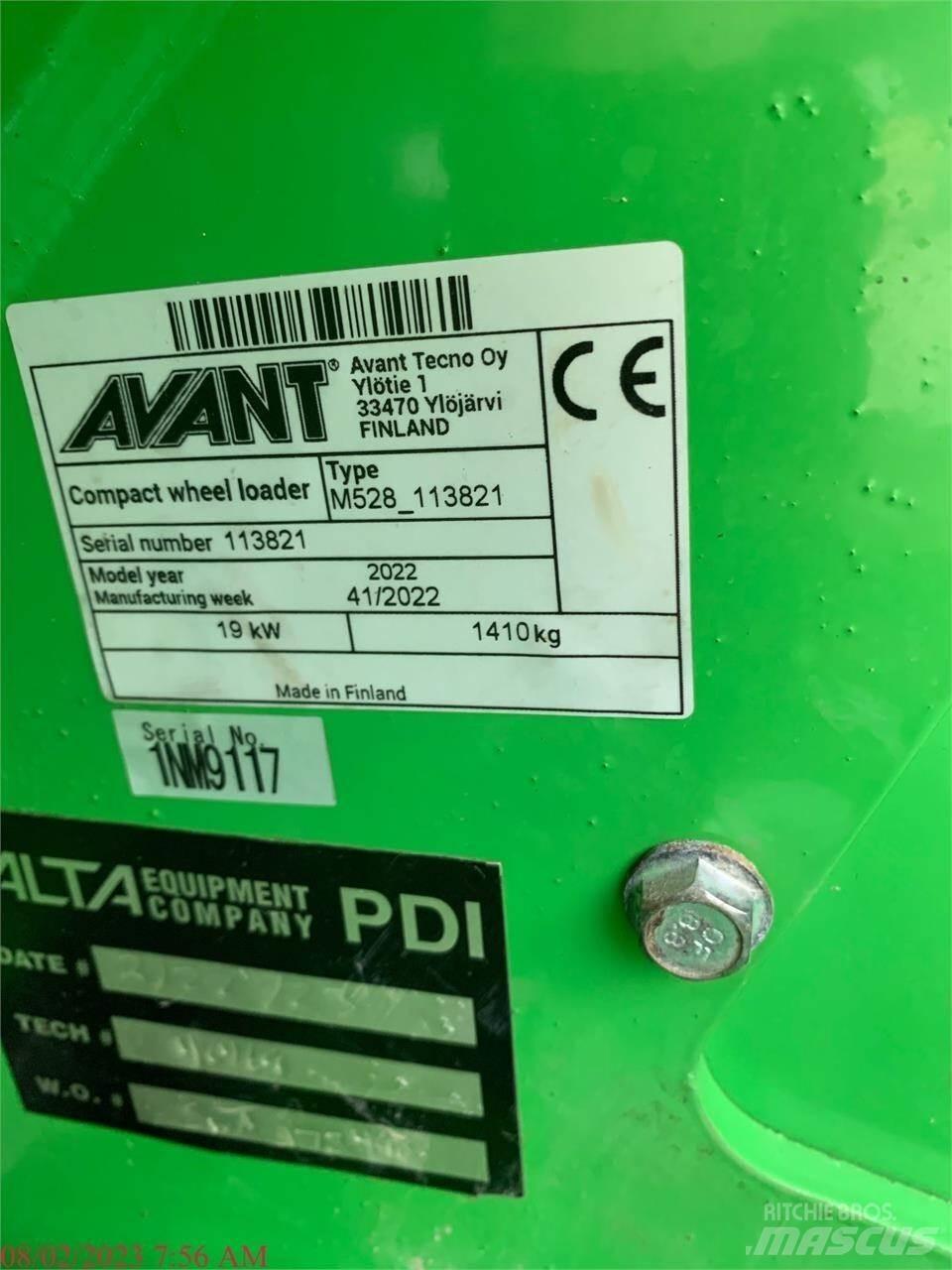 Avant 528 Hjullastare