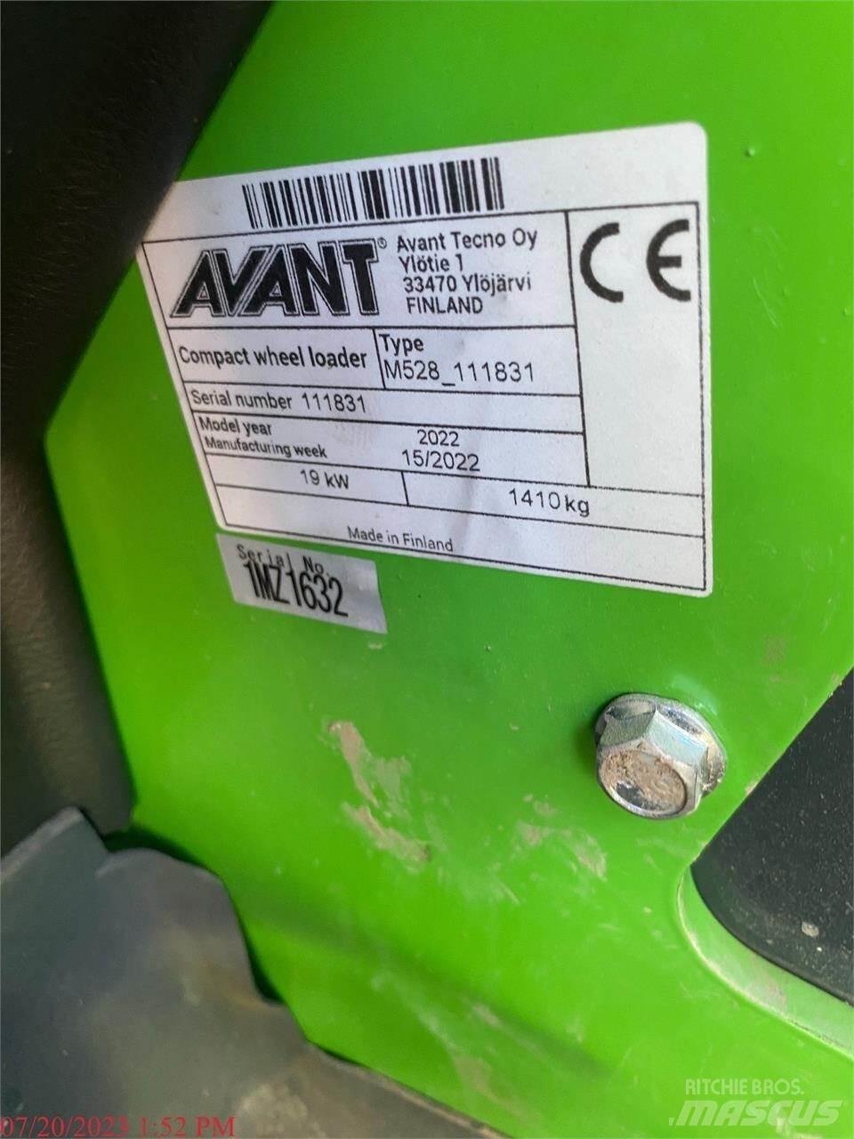 Avant 528 Hjullastare