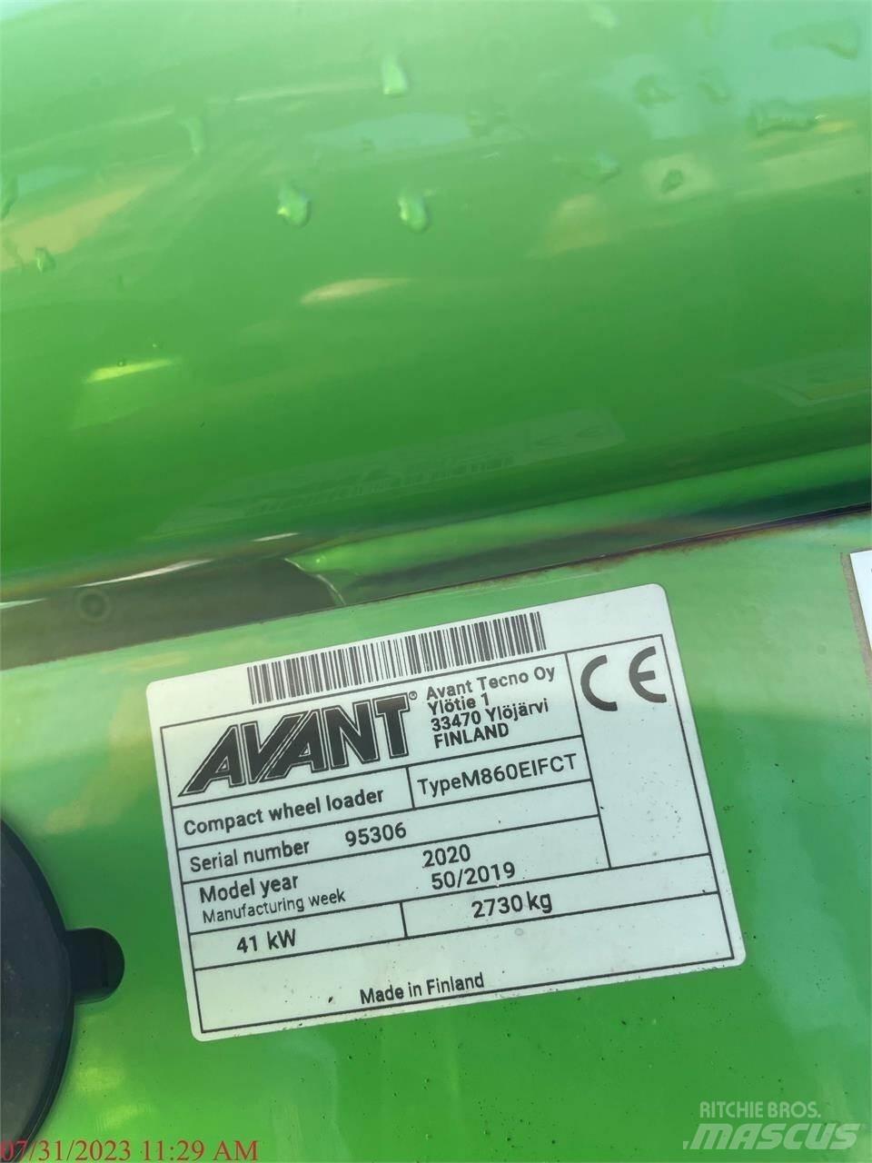 Avant 860I Hjullastare