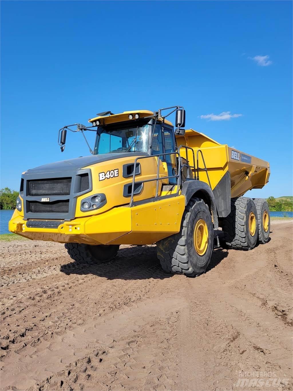 Bell B40E Midjestyrd dumper