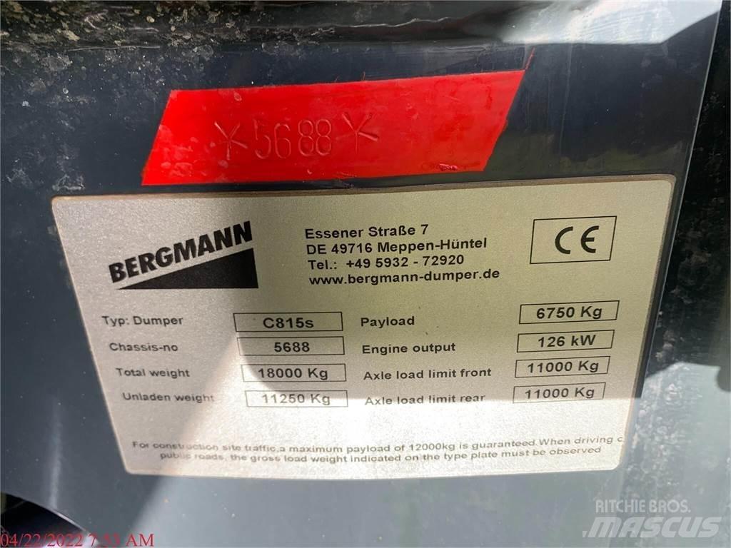Bergmann C815S Vattentankbilar
