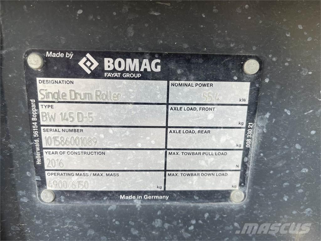 Bomag BW145D-5 Tvåvalsvältar