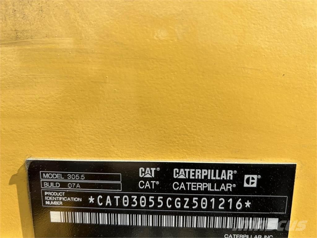 CAT 305.5 Minigrävare < 7t