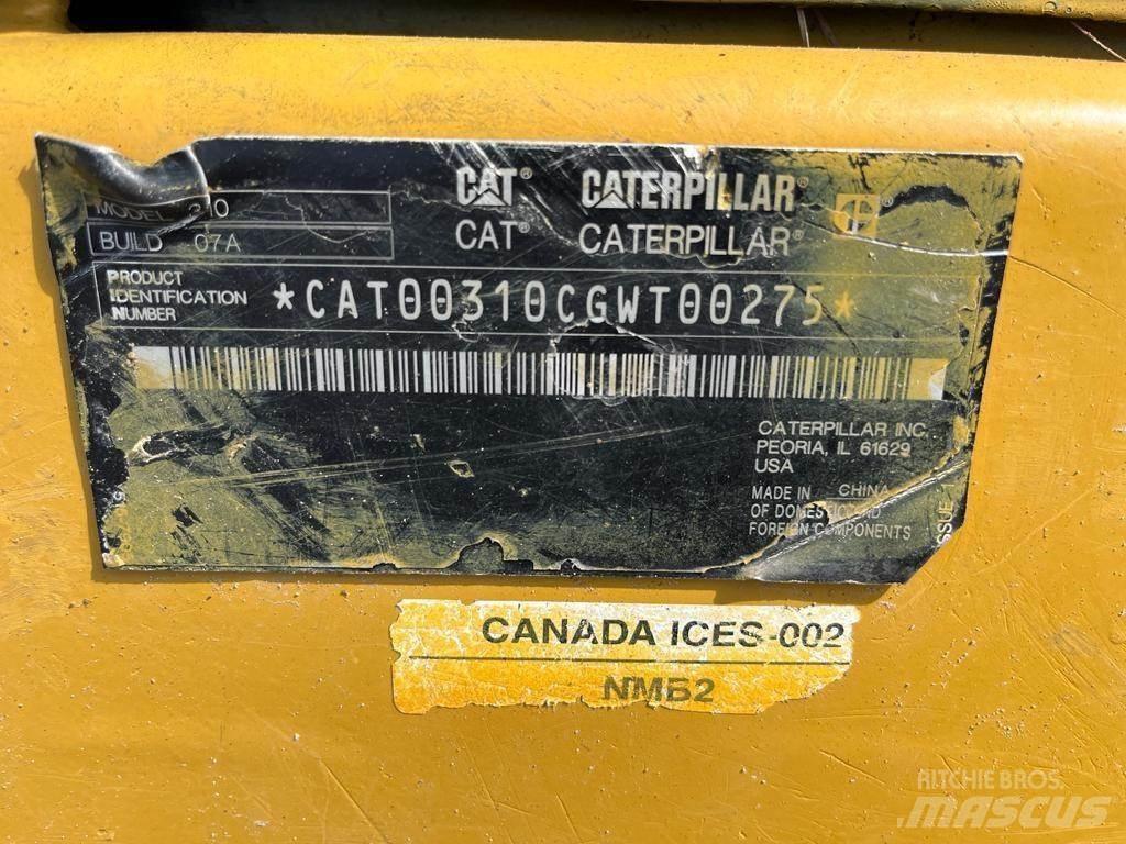 CAT 310 Bandgrävare