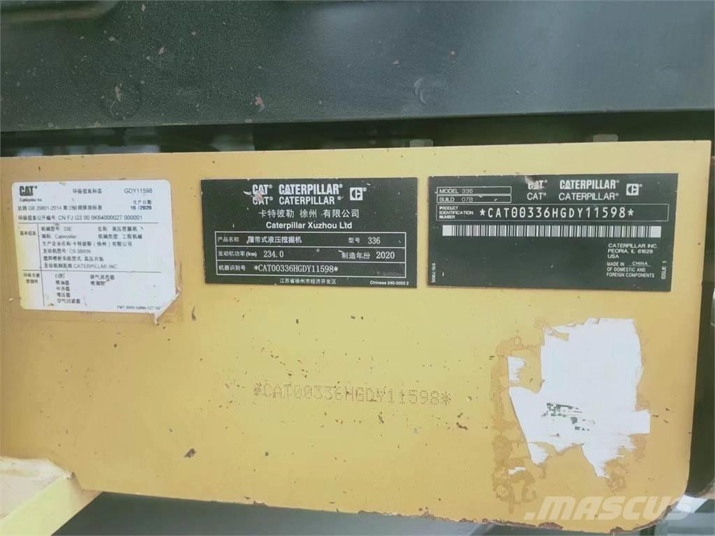CAT 336 Bandgrävare