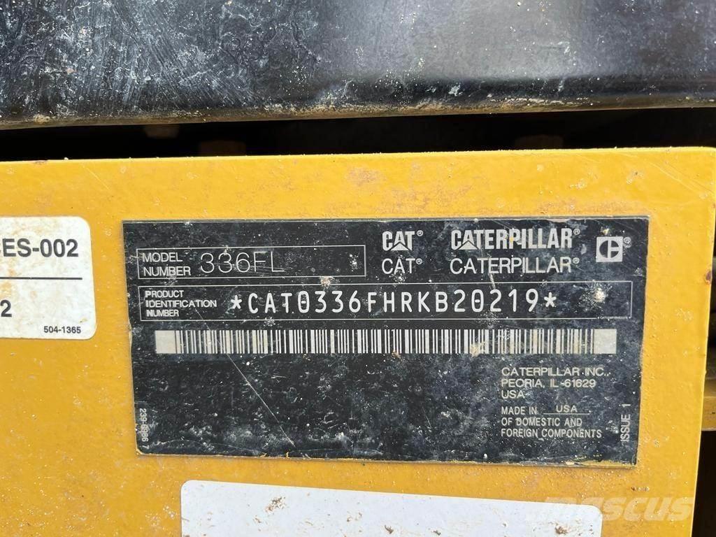CAT 336FL Bandgrävare
