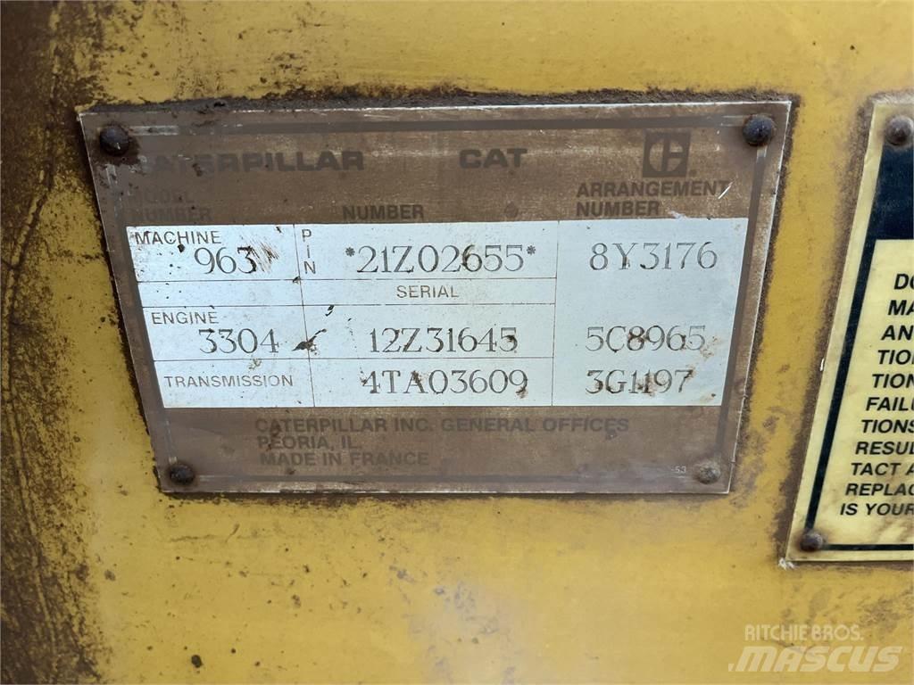 CAT 963 Bandlastare