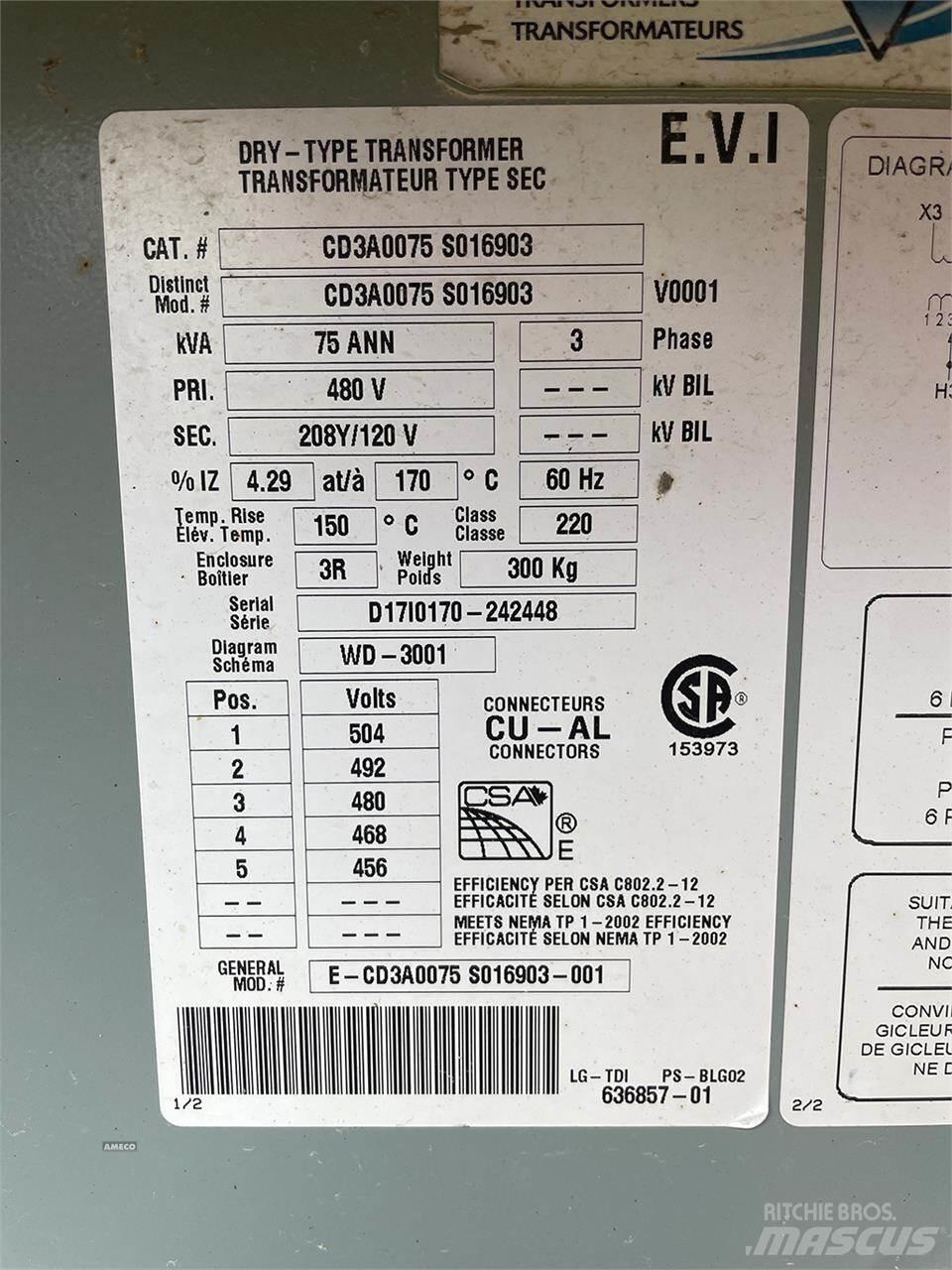 Delta 75 KVA Övriga generatorer