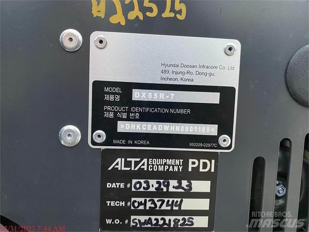 Develon DX55R-7 Minigrävare < 7t