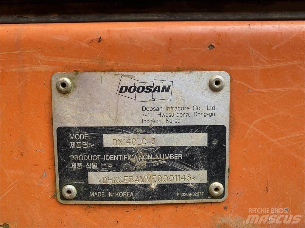 Doosan DX140 LC-3 Bandgrävare
