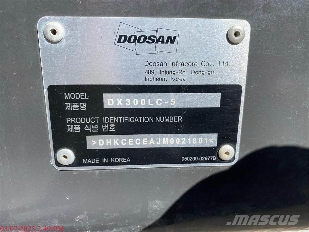 Doosan DX300 LC-5 Avfalls / industri hantering