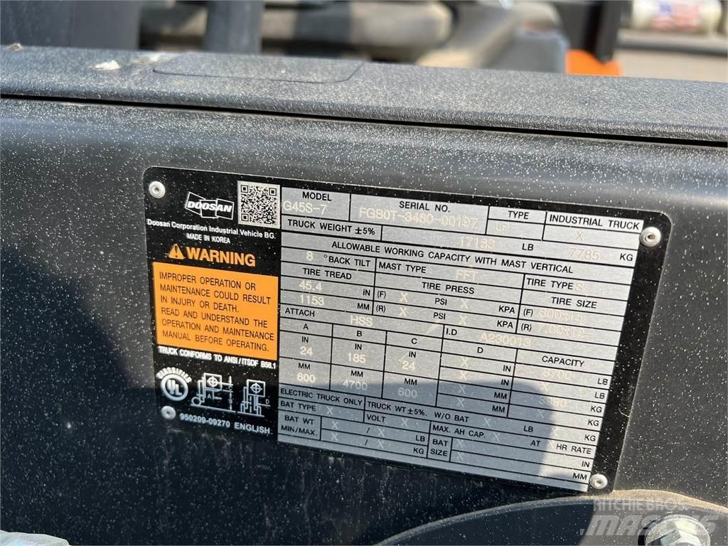 Doosan G45S-7 Övriga motviktstruckar