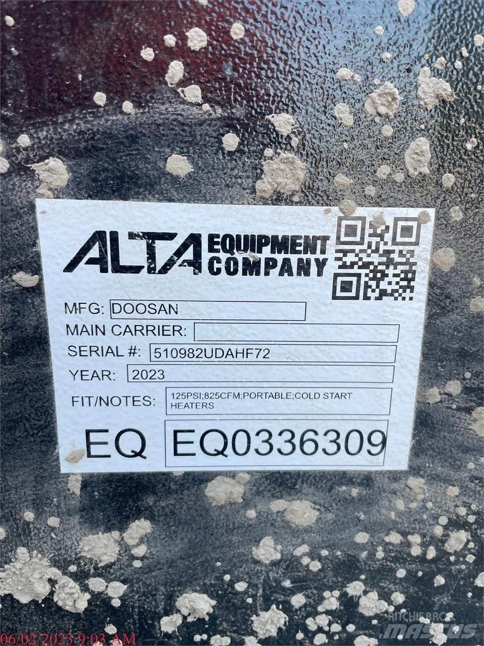 Doosan XP825 Kompressorer