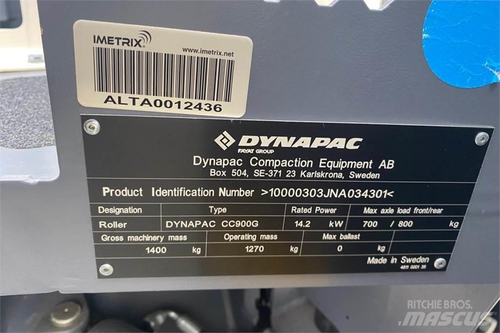 Dynapac CC900G Tvåvalsvältar