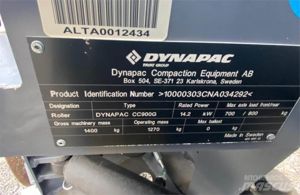 Dynapac CC900G Tvåvalsvältar